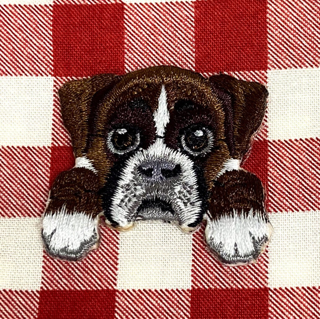 Hand Crafted Dog Coin Purse: Embroidered Bulldog, Border Collie, Pug