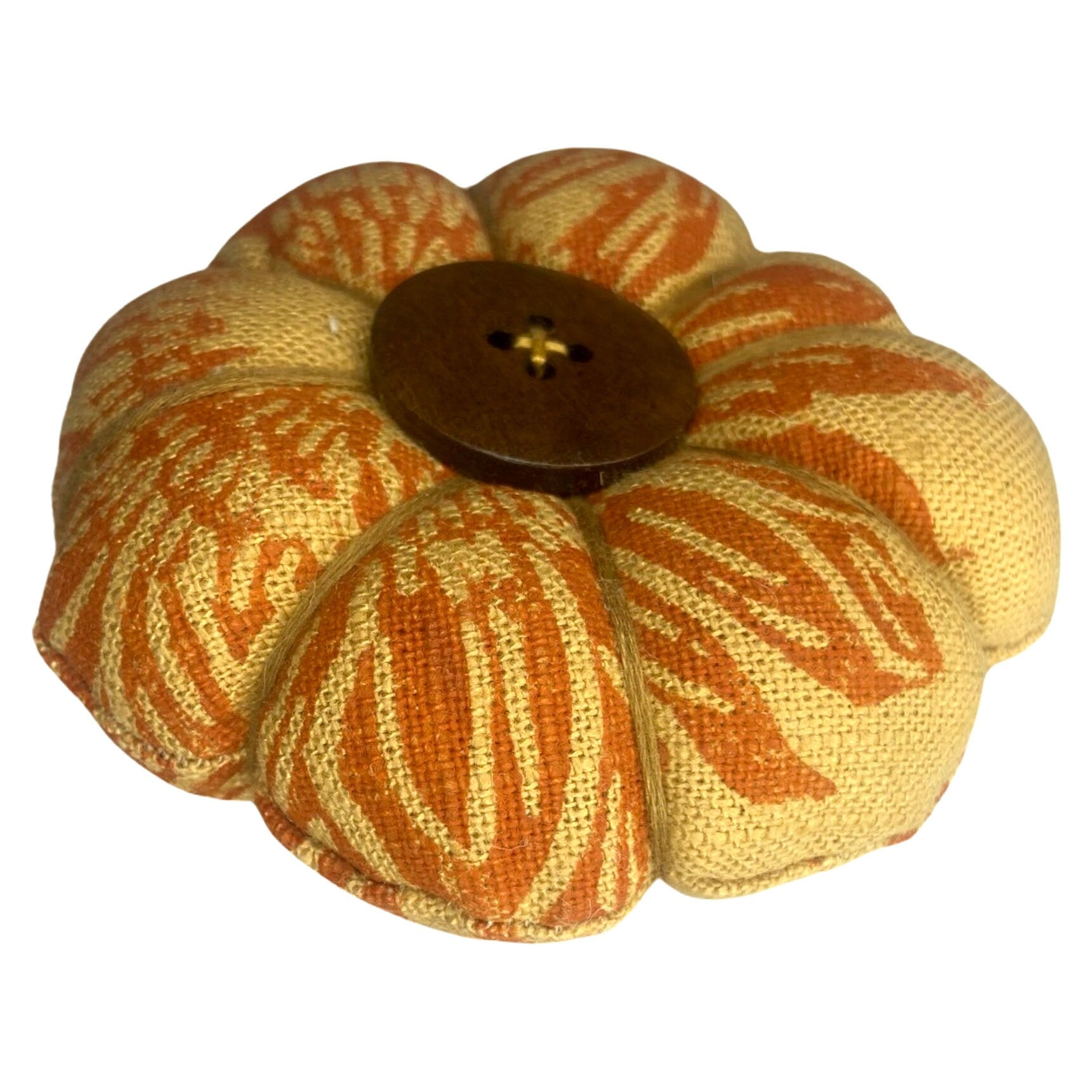 Hand Crafted Pumpkin Pin Cushion