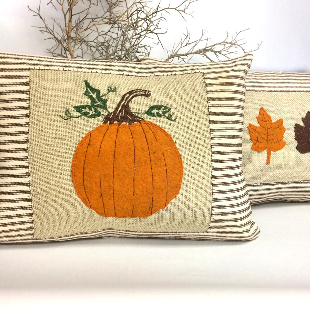 Harvest Pumpkin Autumn Pillow / Gift