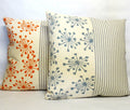 Mid Century Block Printed Pillow