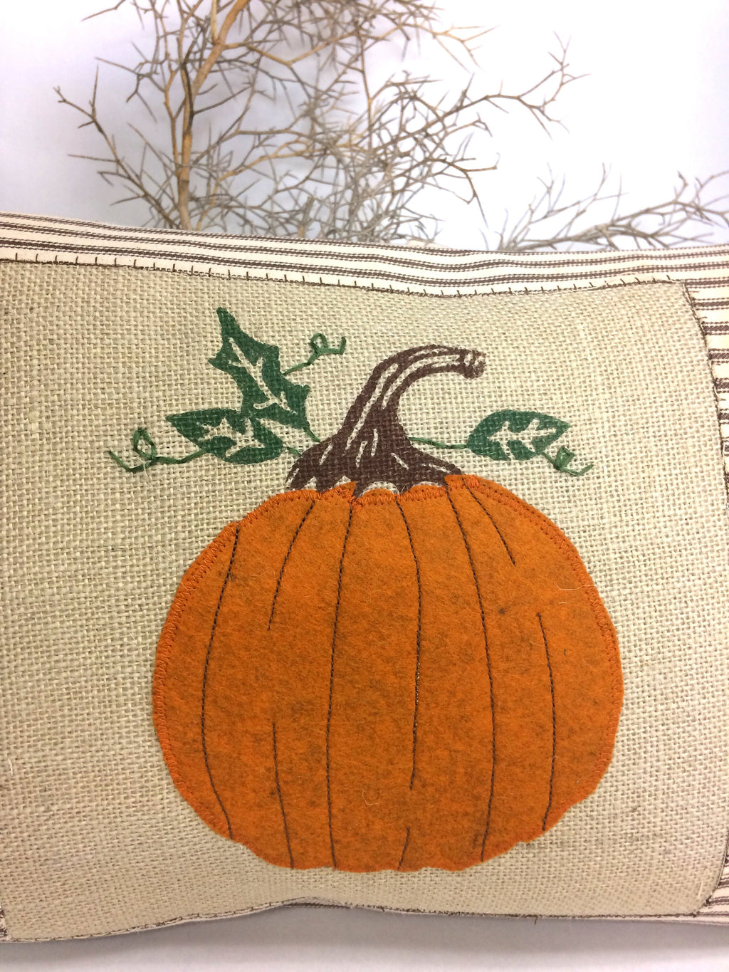 Harvest Pumpkin Autumn Pillow / Gift