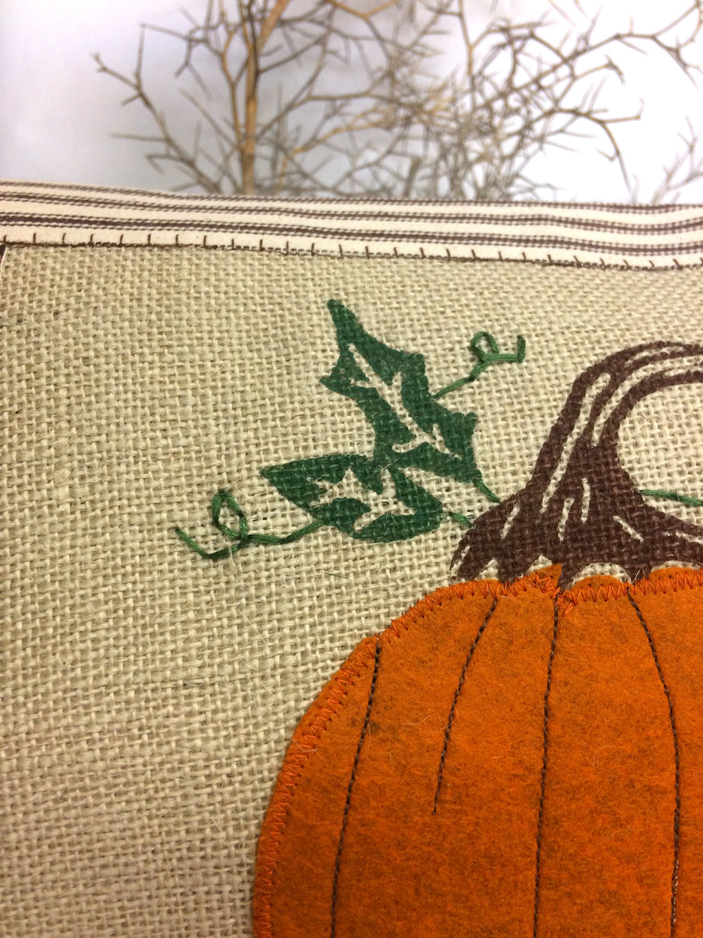 Harvest Pumpkin Autumn Pillow / Gift