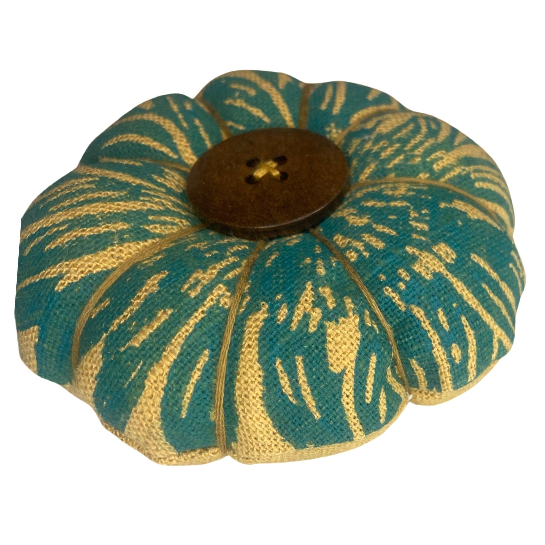 Hand Crafted Pumpkin Pin Cushion