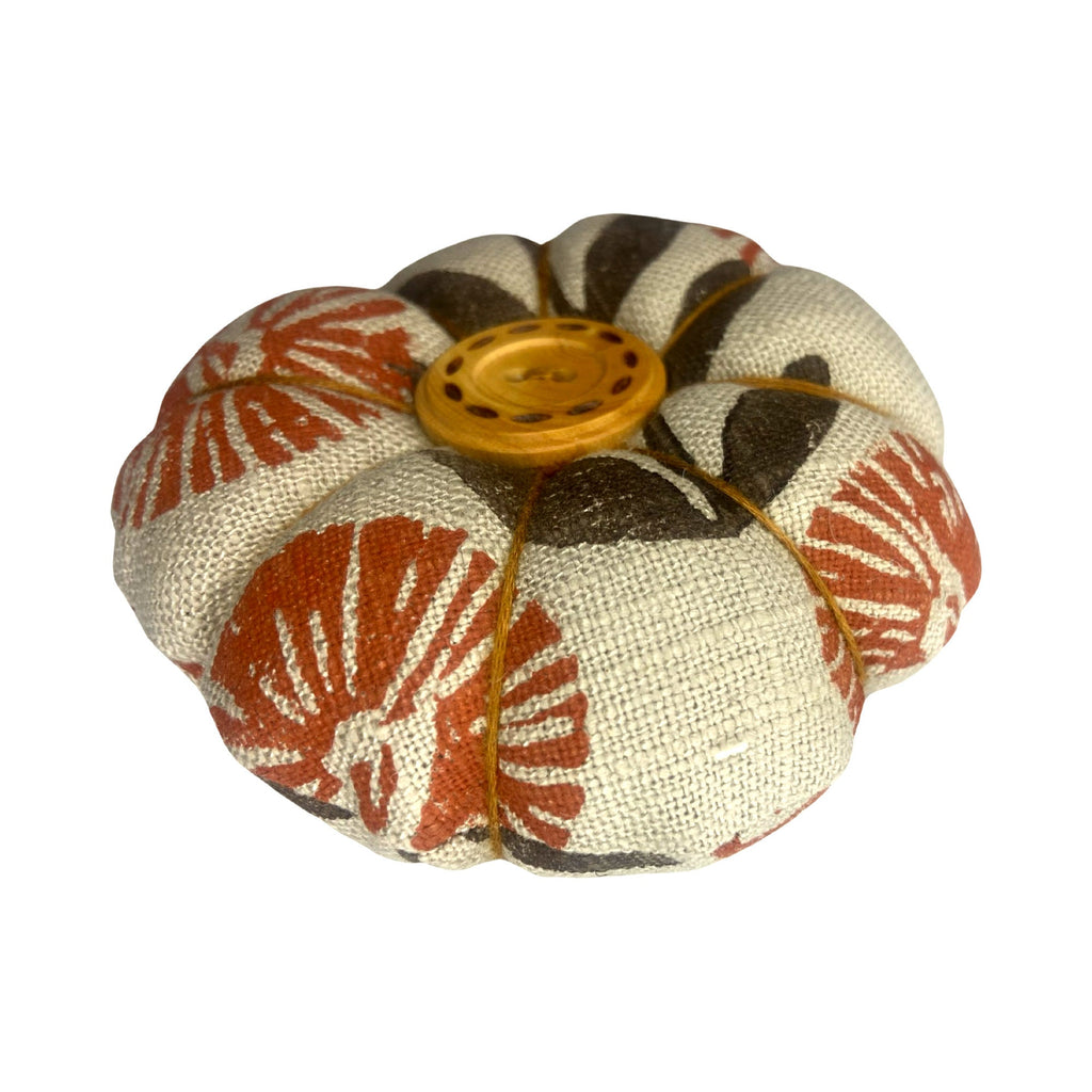 Hand Crafted Pumpkin Pin Cushion