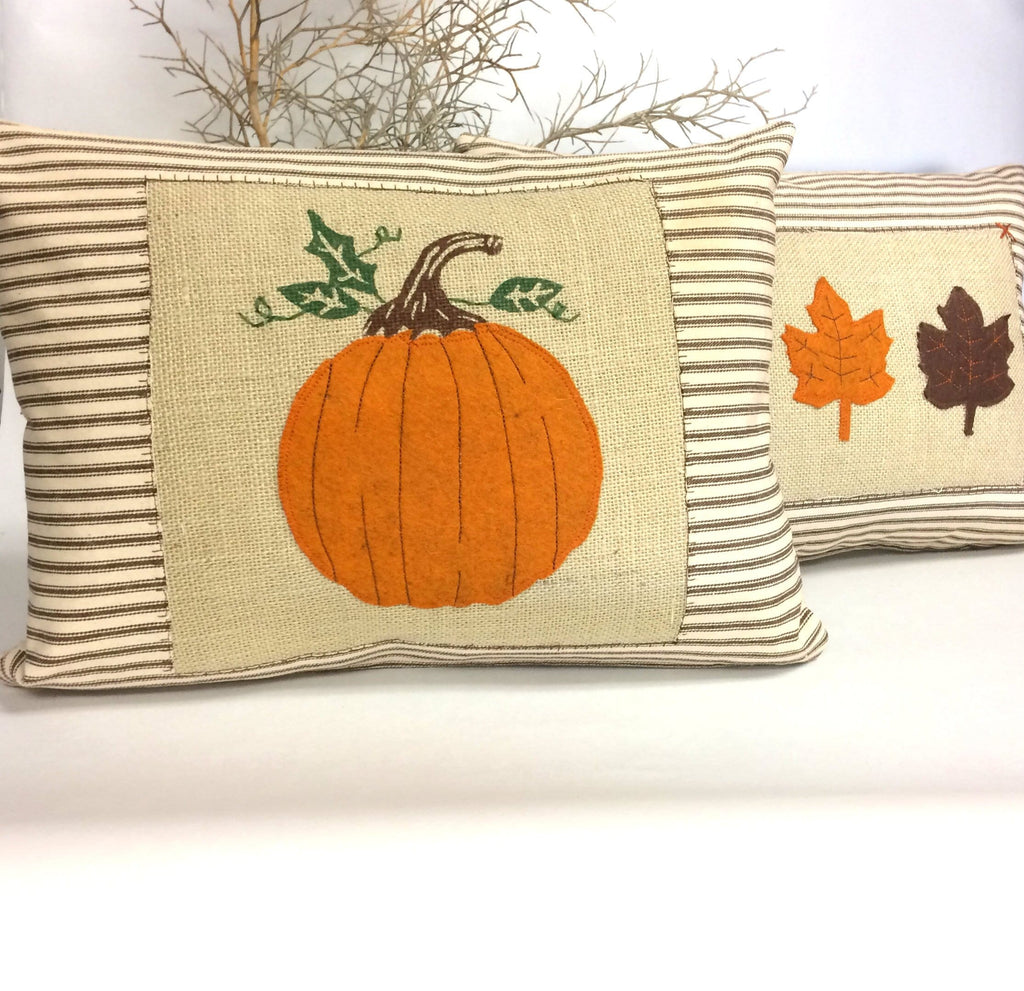 Harvest Pumpkin Autumn Pillow / Gift