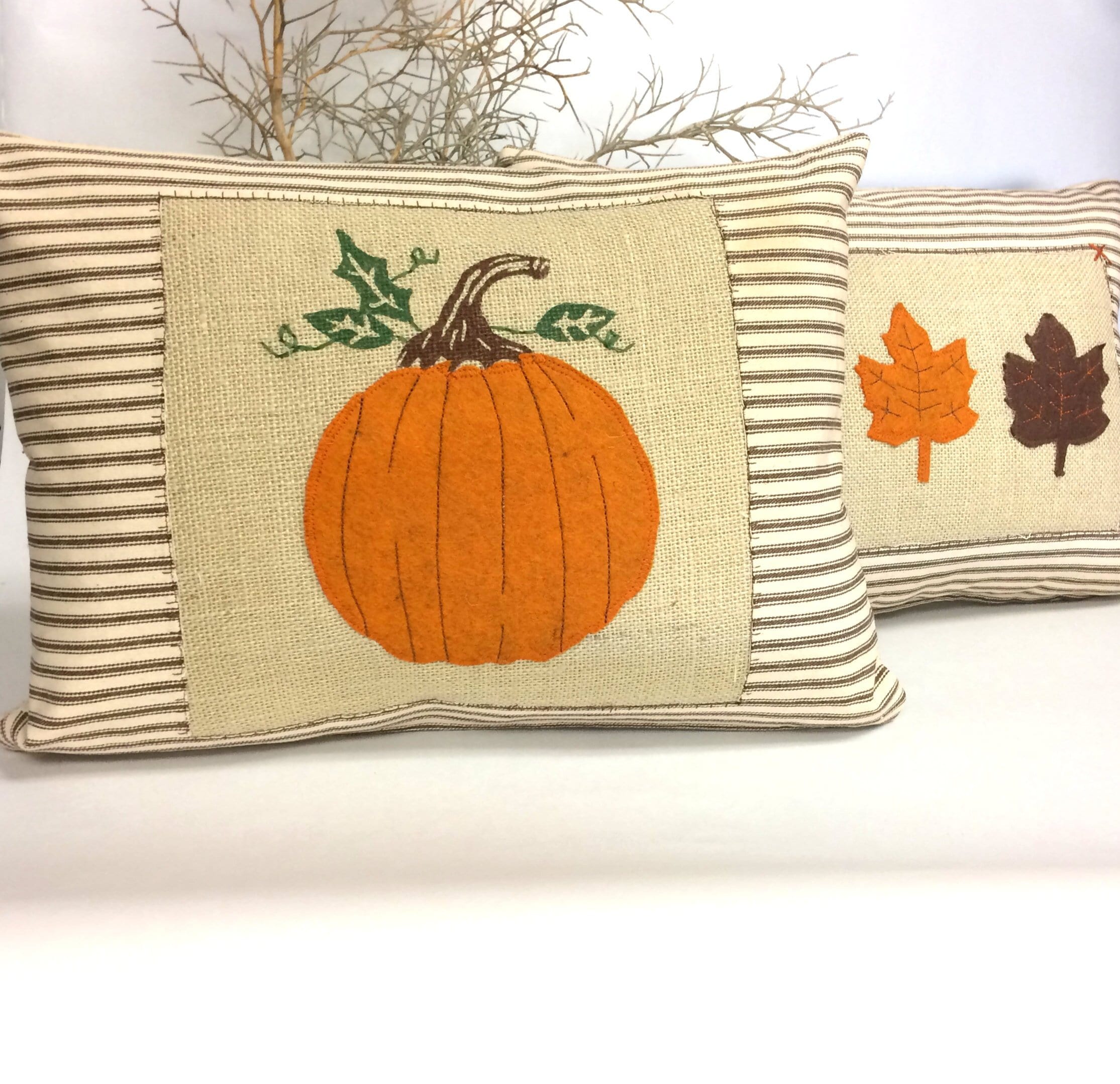 Harvest Pumpkin Autumn Pillow / Gift