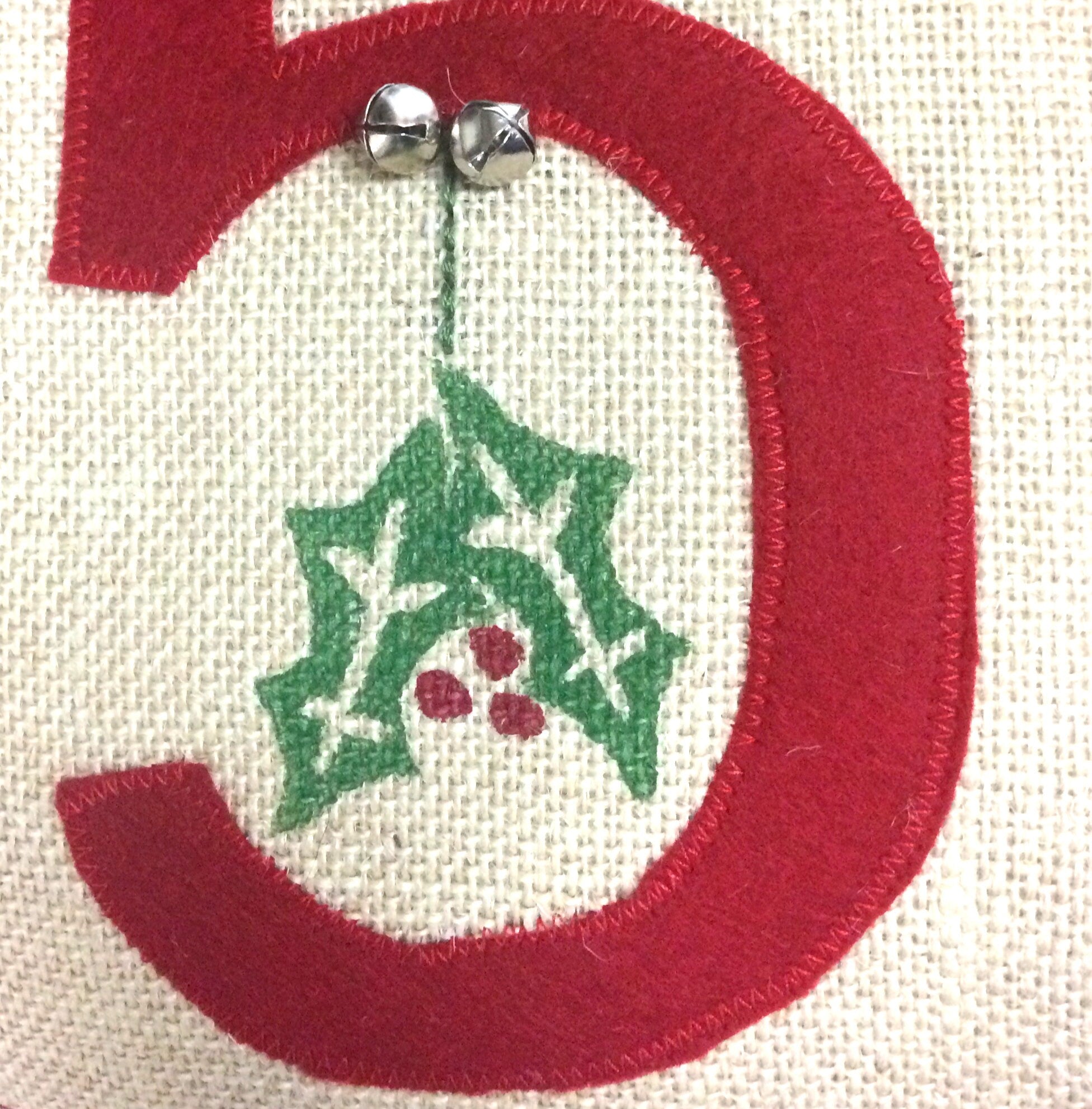 Christmas Throw Pillow // December 25 Holiday Pillow