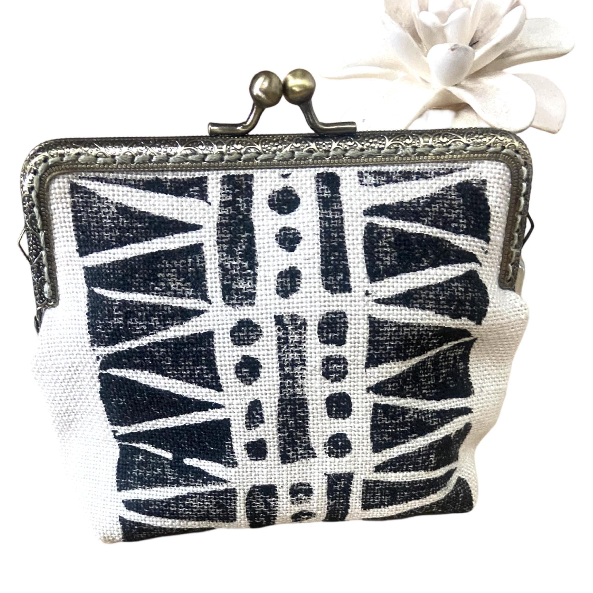 Hand Crafted Fabric Clutch / Block Print Purse / Gifts for Her