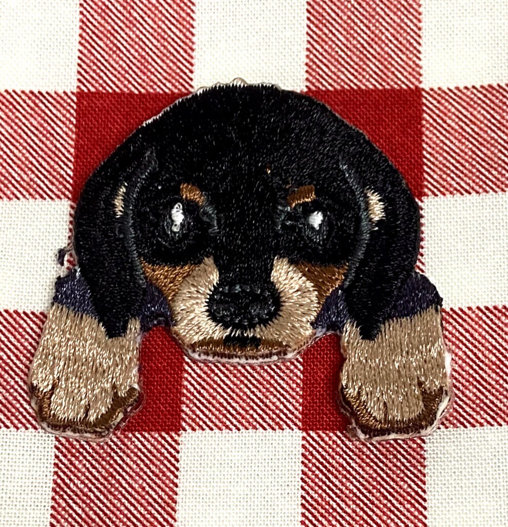 Hand Crafted Dog Coin Purse: Embroidered Bulldog, Border Collie, Pug